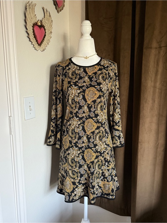 Michael Kors Dresses & Skirts - Boho Print Bell Sleeve Flare Dress